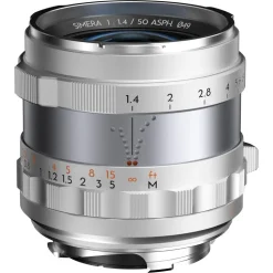 Thypoch Simera 50mm f/1.4 Full-Frame Lens for Leica M Silver