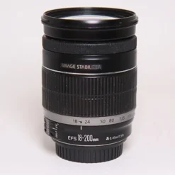 Used Canon 18-200mm f/3.5-5.6 IS EF Mount Lens