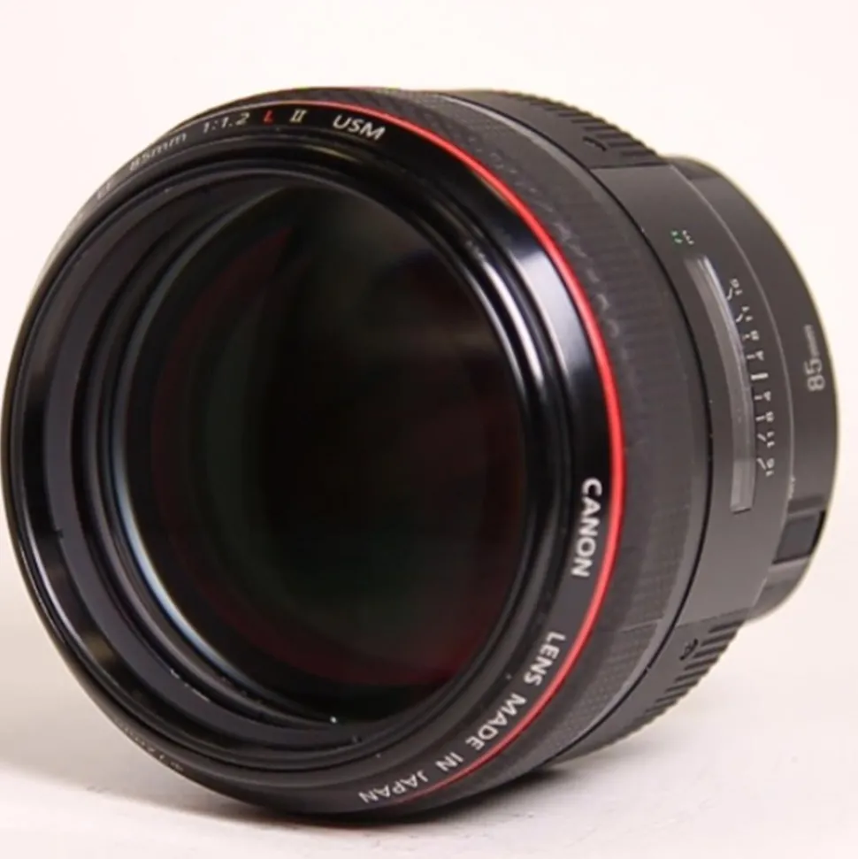 Used Canon 85mm f/1.2L USM II EF Mount Lens