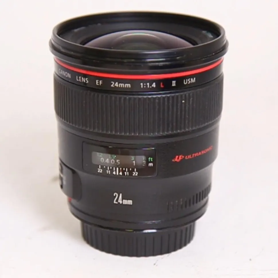 Used Canon 24mm f/1.4L USM II EF Mount Lens