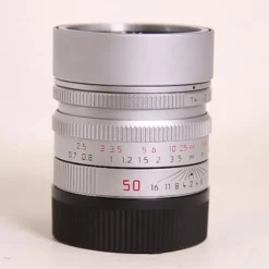 Used Leica Summilux-M 50mm f/1.4 ASPH I Silver Chrome (11892) M Mount Lens