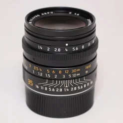Used Leica Summilux-M 35mm f/1.4 ASPH Black (11874) M Mount Lens