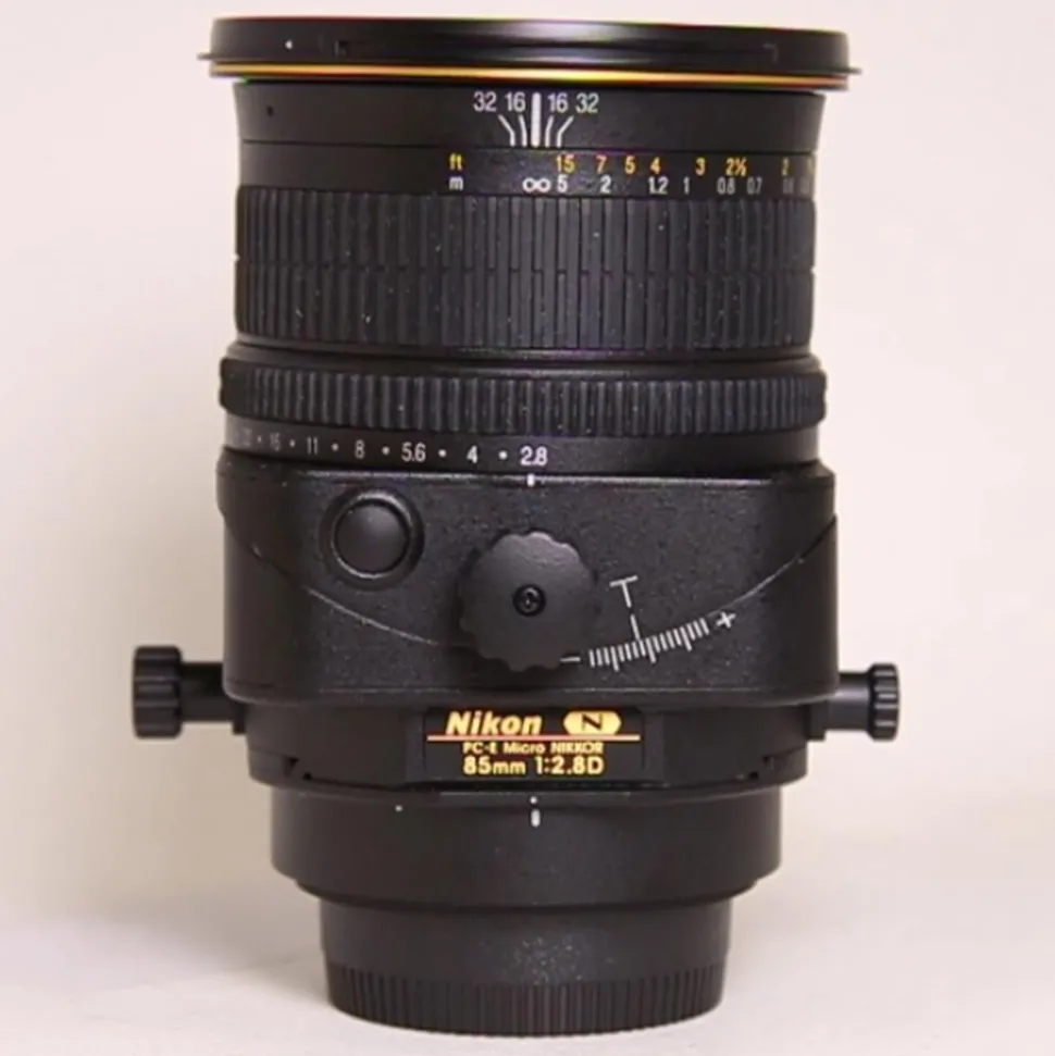 Used Nikon 85mm f/2.8D Tilt-Shift F Mount Lens