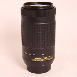 Used Nikon 70-300mm f/4.5-6.3G AF-P VR F Mount Lens