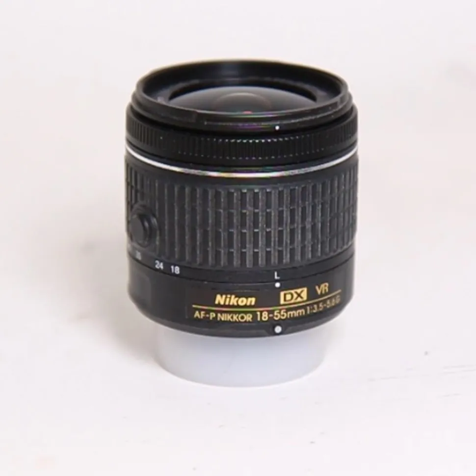 Used Nikon 18-55mm f/3.5-5.6G AF-P VR F Mount Lens