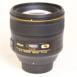 Used Nikon 85mm f/1.4G F Mount Lens