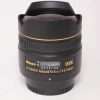 Used Nikon 10.5mm f/2.8G Fisheye F Mount Lens