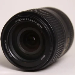 Used Nikon 18-300mm f/3.5-6.3G VR F Mount Lens