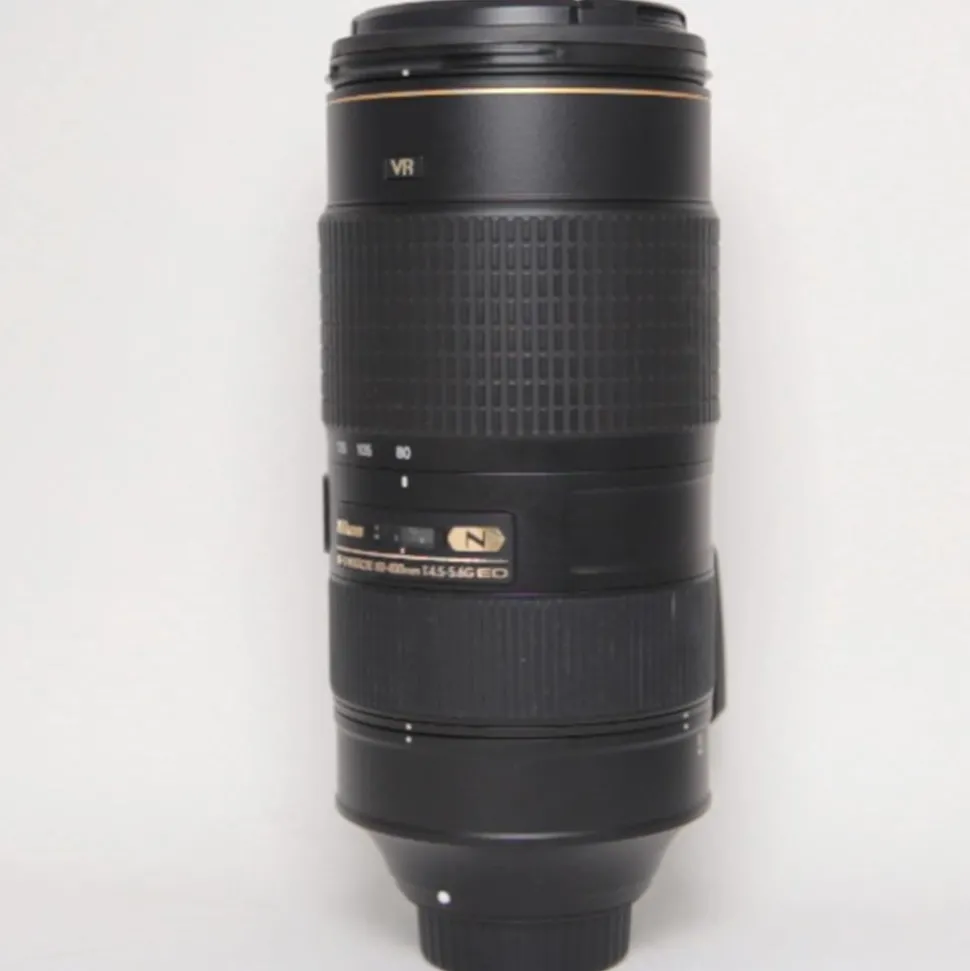 Used Nikon 80-400mm f/4.5-5.6G VR F Mount Lens