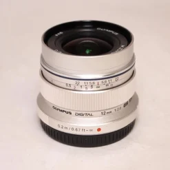 Used Olympus 12mm f/2 Micro Four Thirds Lens