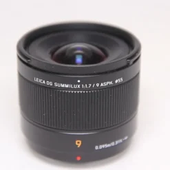 Used Panasonic Leica 9mm F/1.7 ASPH DG Summilux M43 Mount Lens