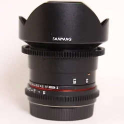 Used Samyang 14mm T/3.1 VDSLR AS IF UMC II EF Mount Lens