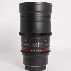 Used Samyang 135mm T/2.2 VDSLR ED UMC Cine M43 Mount Lens