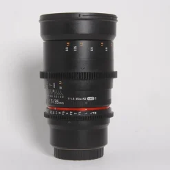 Used Samyang 35mm T/1.5 VDSLR II M43 Mount Lens