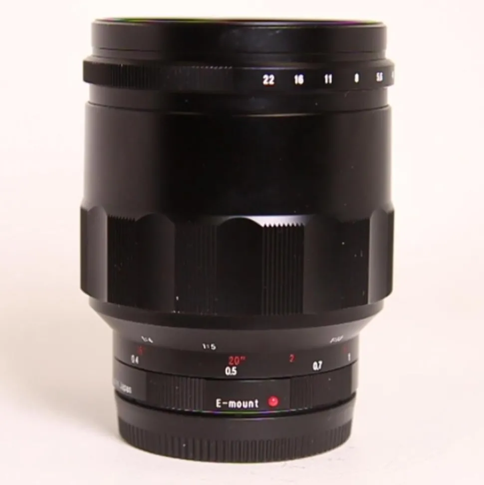 Used Voigtlander 65mm F/2 APO-Lanthar Macro E Mount Lens