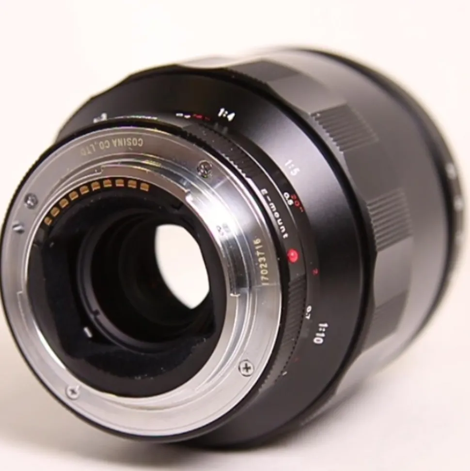 Used Voigtlander 65mm F/2 APO-Lanthar Macro E Mount Lens