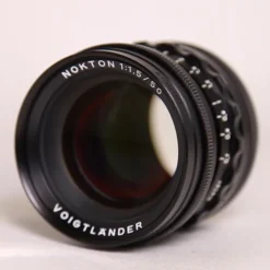 Used Voigtlander 50mm F/1.5 Nokton Vintage Line VM M Mount Lens
