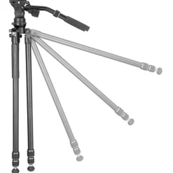 Vanguard Alta Pro 2+ 263AP 3 Section Aluminium Tripod and 3-Way Head Kit