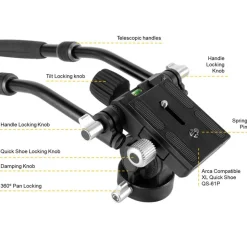 Vanguard Alta Pro 2+ 263AP 3 Section Aluminium Tripod and 3-Way Head Kit