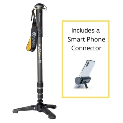 Vanguard Carbon Monopod with 26mm Legs Tri-stand