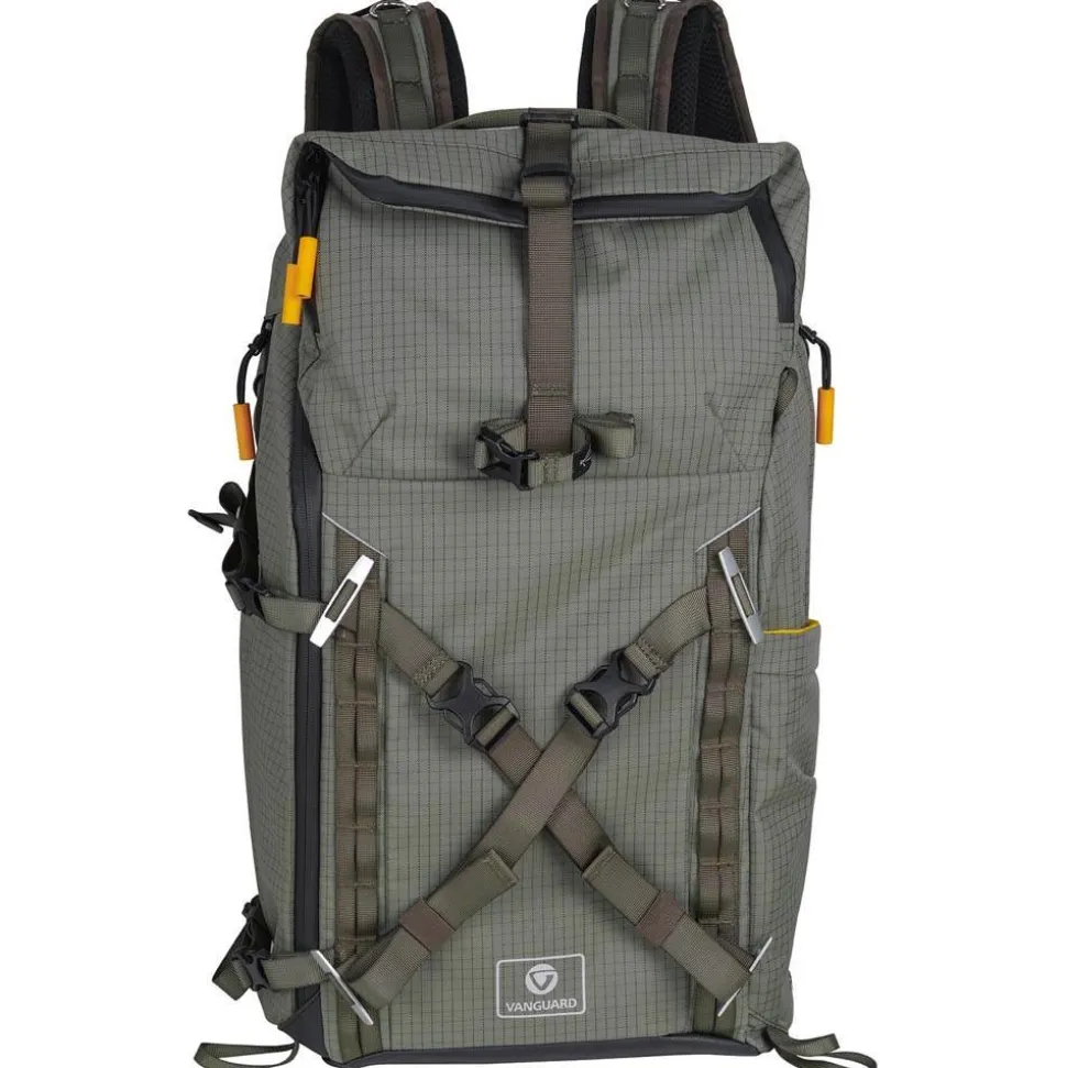 Vanguard VEO Active 53 Trekking Backpack for Pro DSLR With Grip Green