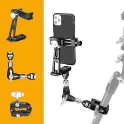 Vanguard VEO CP-46 Accessories Kit Clamp, Tripod Support Arm and Smartphone Holder
