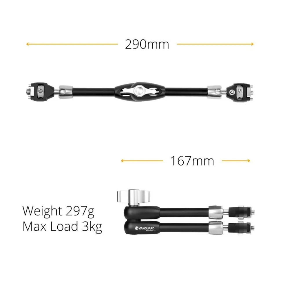 Vanguard VEO CP-65 Accessories Kit Clamp, Tripod Support Arm and Smartphone Holder