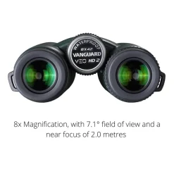 Vanguard VEO HD2 8x42 Carbon Composite Binoculars With HOYA Glass