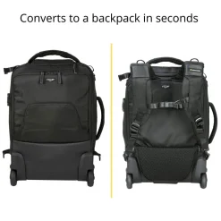 Vanguard VEO Select 59T BK 2-wheel Roller Case Backpack - Black