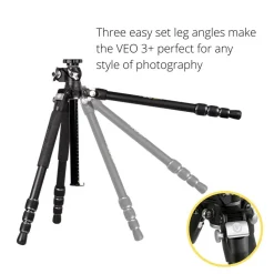 Vanguard VEO 3T+ 264CT Carbon Travel Sized Tripod With Macc