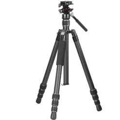 Vanguard Vesta Go 264CV 12 Carbon Travel Tripod with Video Head
