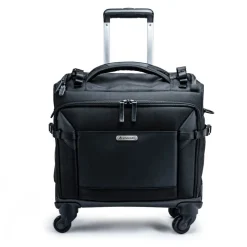 VEO Select 42T BK - Pilot Style Roller Shoulder Bag - Black