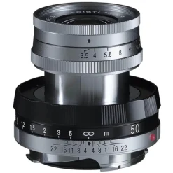 Voigtlander 50mm f/3.5 Apo-Lanthar VM Type I Black Paint and Chrome