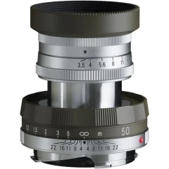 Voigtlander 50mm f/3.5 Apo-Lanthar VM Type I Limited Edition Lens Olive