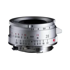 Voigtlander 28mm f/2.8 Color-Skopar Aspherical VM Lens Type II Silver
