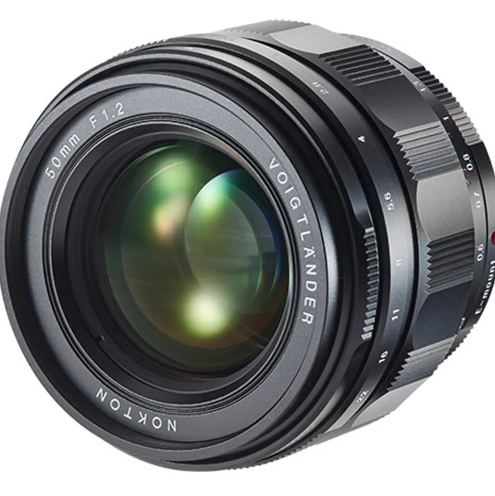 Voigtlander 50mm F1.2 E-Mount Nokton Aspherical Lens