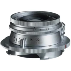 Voigtlander 40mm f/2.8 Heliar Aspherical VM Lens Silver