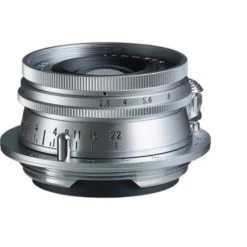 Voigtlander 40mm f/2.8 Heliar Aspherical L39 Screw Fit Lens Silver