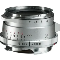 Voigtlander 35mm f/2 Ultron Aspherical Vintage Line Silver - VM Mount