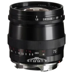 Voigtlander 75mm f/1.9 Ultron VM SC Lens