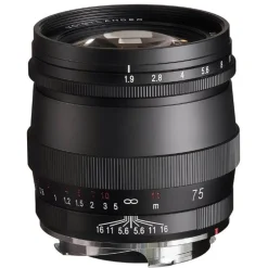 Voigtlander 75mm f/1.9 Ultron VM MC Lens