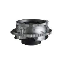 Voigtlander 35mm f/3.5 VM Color-Skopar ASPH Lens Silver