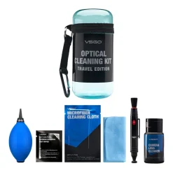 VSGO Optical Cleaning Kit Travel Edition Blue