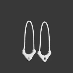 WANDRD Worryless Locking Zipper Puller Cloudbreak White