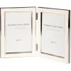 Whisper Classic Twin 7x5 Portrait Frame with White Inlay