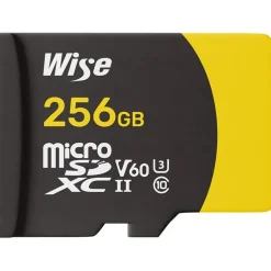 Wise microSDXC UHS-II V60 Card - 256GB
