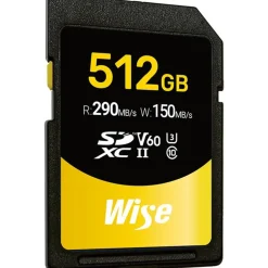 Wise SDXC UHS-II V60 - 512GB