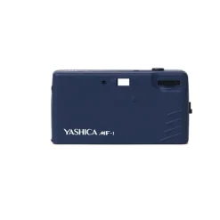 YASHICA MF-1 Snapshot Art Camera Y Edition Dark Blue with 1 Film 400/24