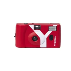YASHICA MF-1 Snapshot Art Camera Y Edition Red with 1 Film 400/24