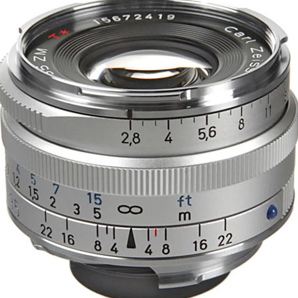 Zeiss C Biogon T* 35mm f/2.8 ZM Lens Silver Leica M